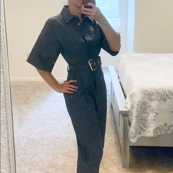 Diane Von Furstenberg linen jumpsuit - Picture 15 of 16